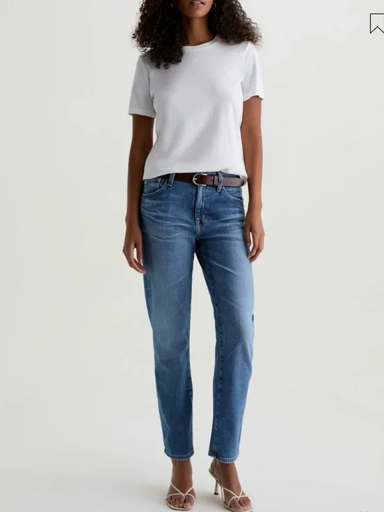 AG Ex-Boyfriend Jean Light Blue Slouchy Fit - Picture 2 of 12